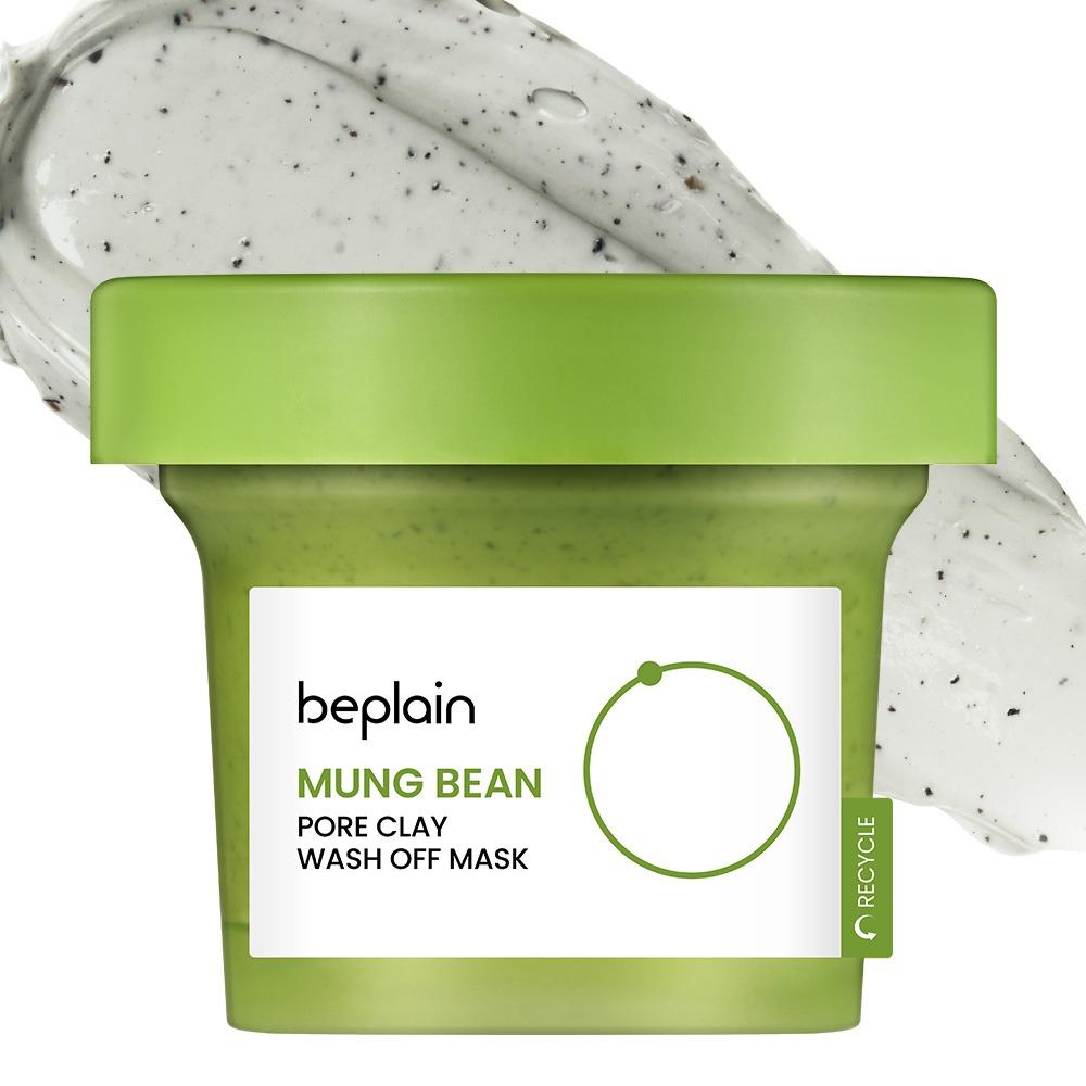 beplain Mung Bean Pore Clay Wash Off Pack Deep Cleansing 120ml