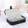 Jewelry rage Case Organizer Durability, Gift Accessory, Compact Travel Box PU Leather for
