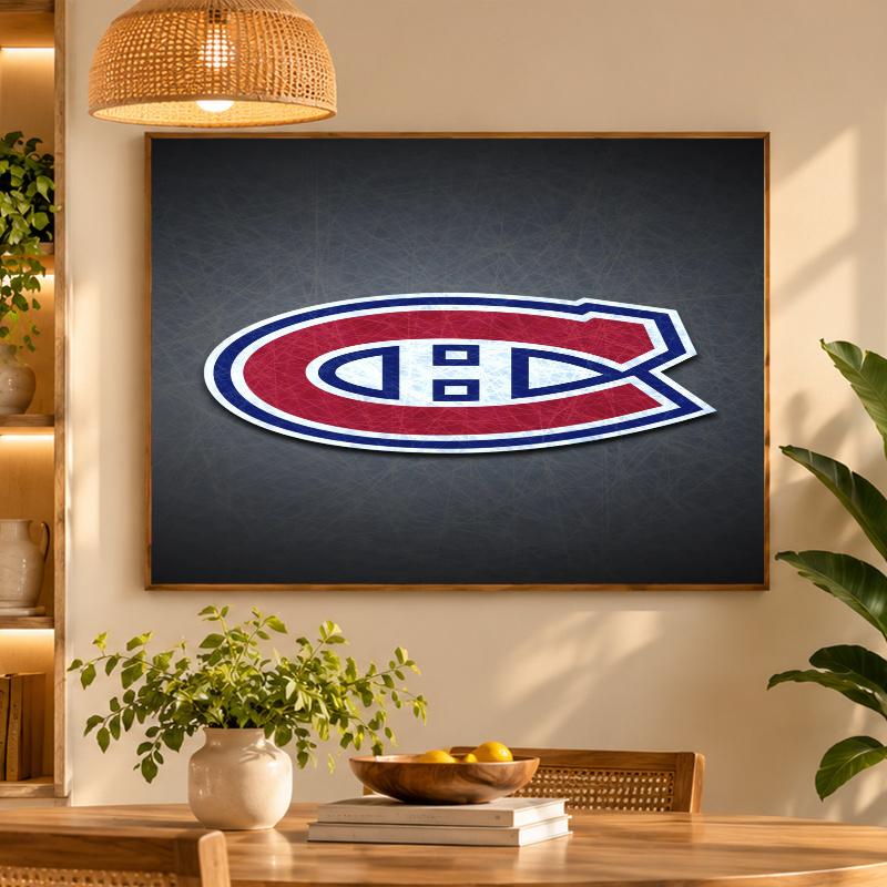 5D Diamond Painting Montreal Canadiens DIY Full Drill Diamond Art Kit Home Decoration