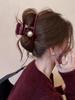 2025 Leopard Print High-End Large Shark Hair Clip for Women