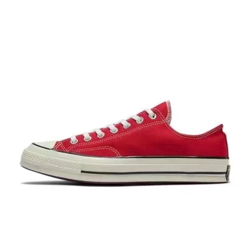 Klasické patriotické plátěné boty Converse pánské boty dámské boty vysoké a nízké klasické ležérní pár bot Putian