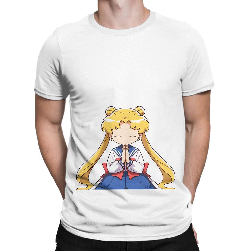 Usagi Tsukino poster Novelty 100 Cotton TShirt Tsukino Usagi Tees Tops For Unisex