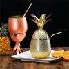 Pineapple Mug 400ml/550ml/900ml Moscow Mule Copper Mugs Metal Mug Cup Stainless Steel Beer Wine Coffee Cup Barware