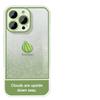 Applicable To Apple 11promax Mobile Phone Case iPhone11 Summer Glitter Watermelon 11 Transparent 11 Invisible Bracket XR