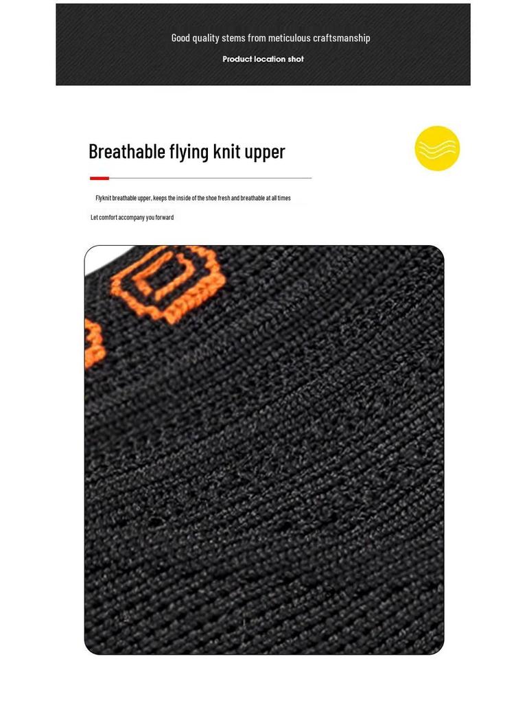 Breathable Flyknit Slip-on Children's Sports Shoes