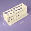Test Tube Holder Storage Organizer 19 Holes Practical Stable Portable Professional Centrifuge