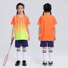 Kids Sports Set Breathable Quick-Dry T-Shirt Shorts Badminton Tennis Jump Rope School Training Unisex
