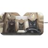 Fashion Cat Car Window Shades Foldable Car Windshield Sunshades Automotive Windshield Sunshades Keep Cool UV Rays Protection for Most Sedan Truck Van