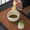 Japanese Matcha Tea Set: Ceramic Bowl & Whisk