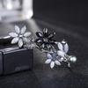 Elegant Korean Flower Branch Hair Clip - Fashionable Spring Hairpin for Women