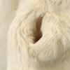 SNIDEL Fake Fur Coat F Ivory Women Used
