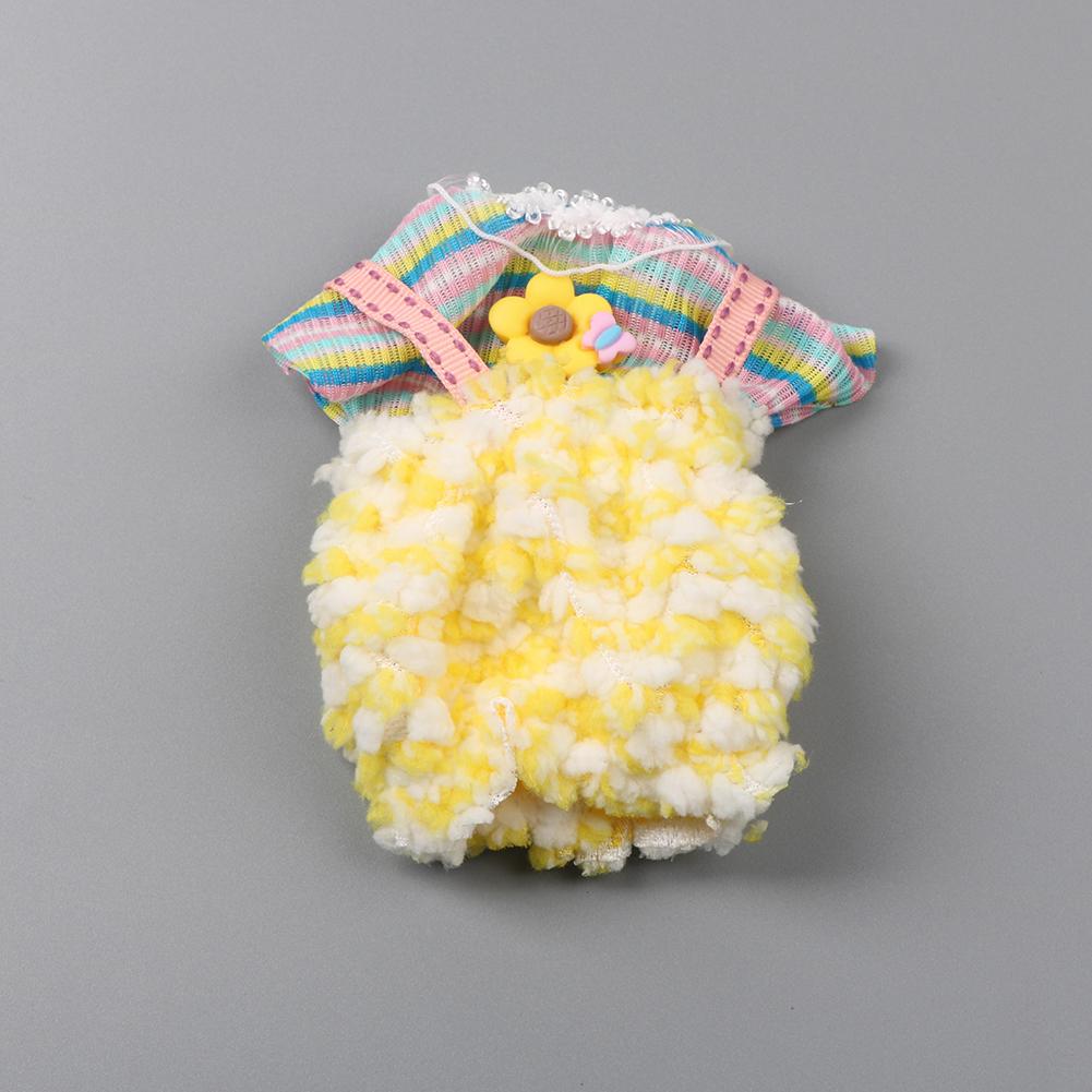 For 17cm Labubu Doll Clothes Fashion Clothes Hoodies Doll Clothes Color Match Hoodies Dolls Accessories Cute Decoration Little Cloths