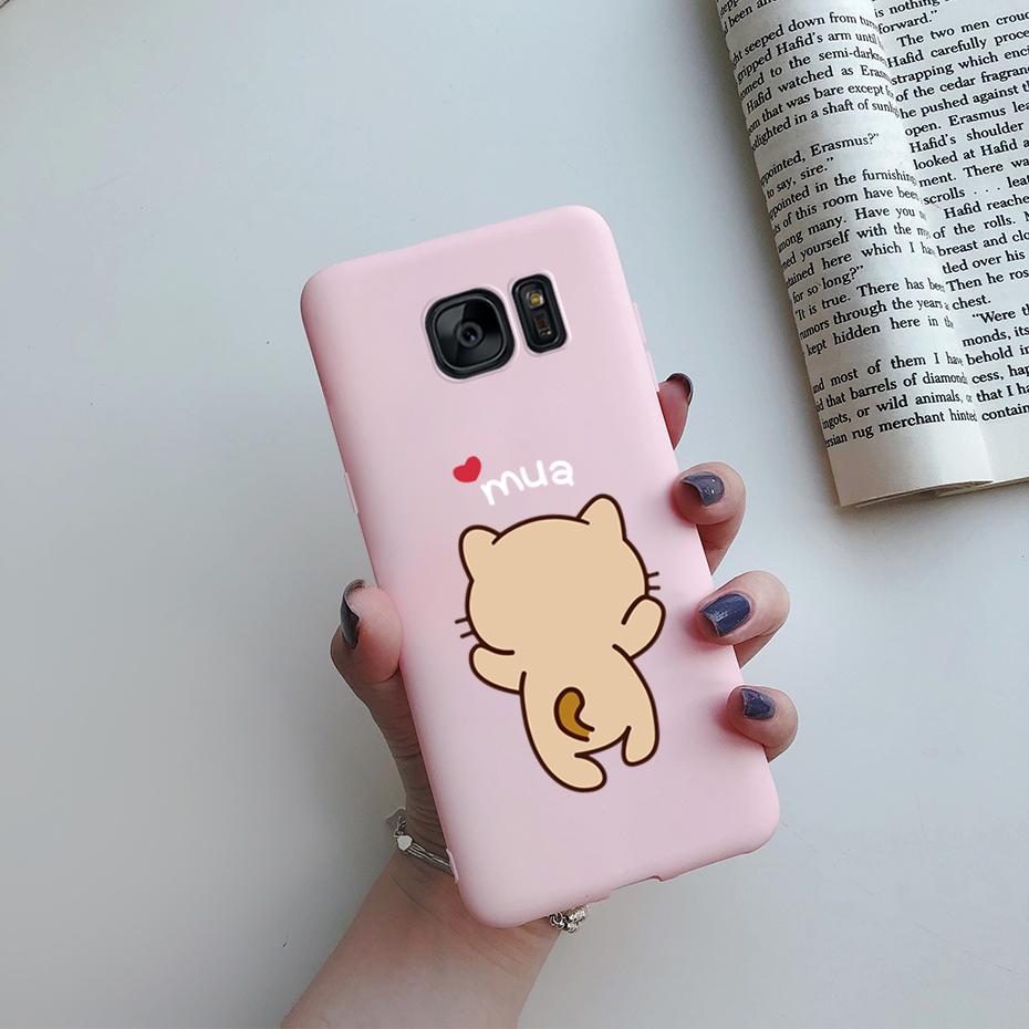 case for samsung galaxy s7 edge s7edge s 7 edge G930 G935F samsung s7 case phone silicone cute soft protective back cover cases