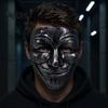 Secret Room Horror Accessory Full Face Halloween Masque for Men Women, Metallic Color Party Masquerade Scary Costume Prop Cosplay, Coverage