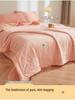 Class A Xinjiang Cotton Summer Quilt - Pure Cotton Filling, Washable, Ideal for Dorms & Single Beds