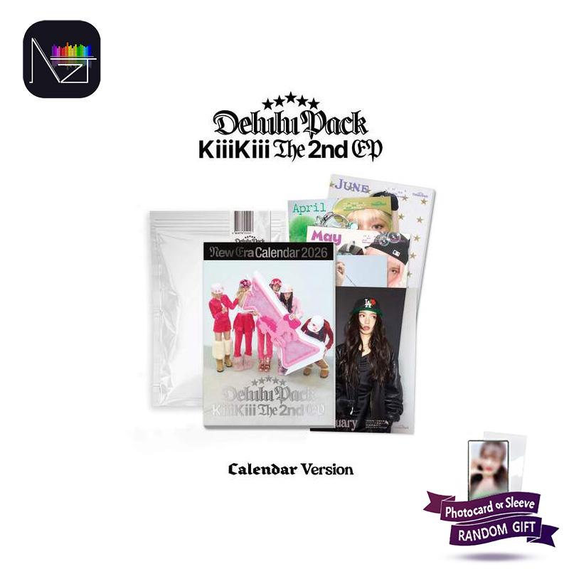 [PREVENTA] KiiiKiii – El 2º EP [Paquete Delulu] Calendario. Versión