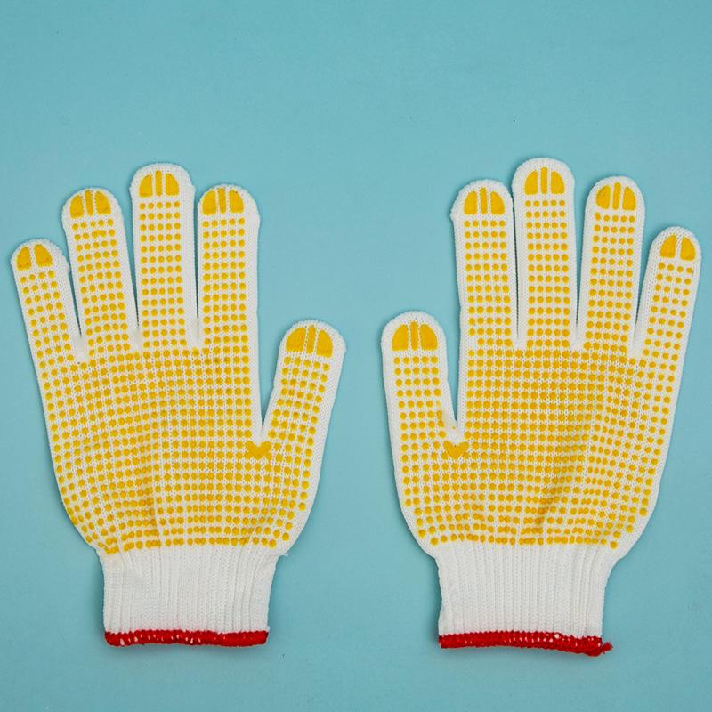 Strapazierfähige rutschfeste Strickhandschuhe für Arbeitsschutz