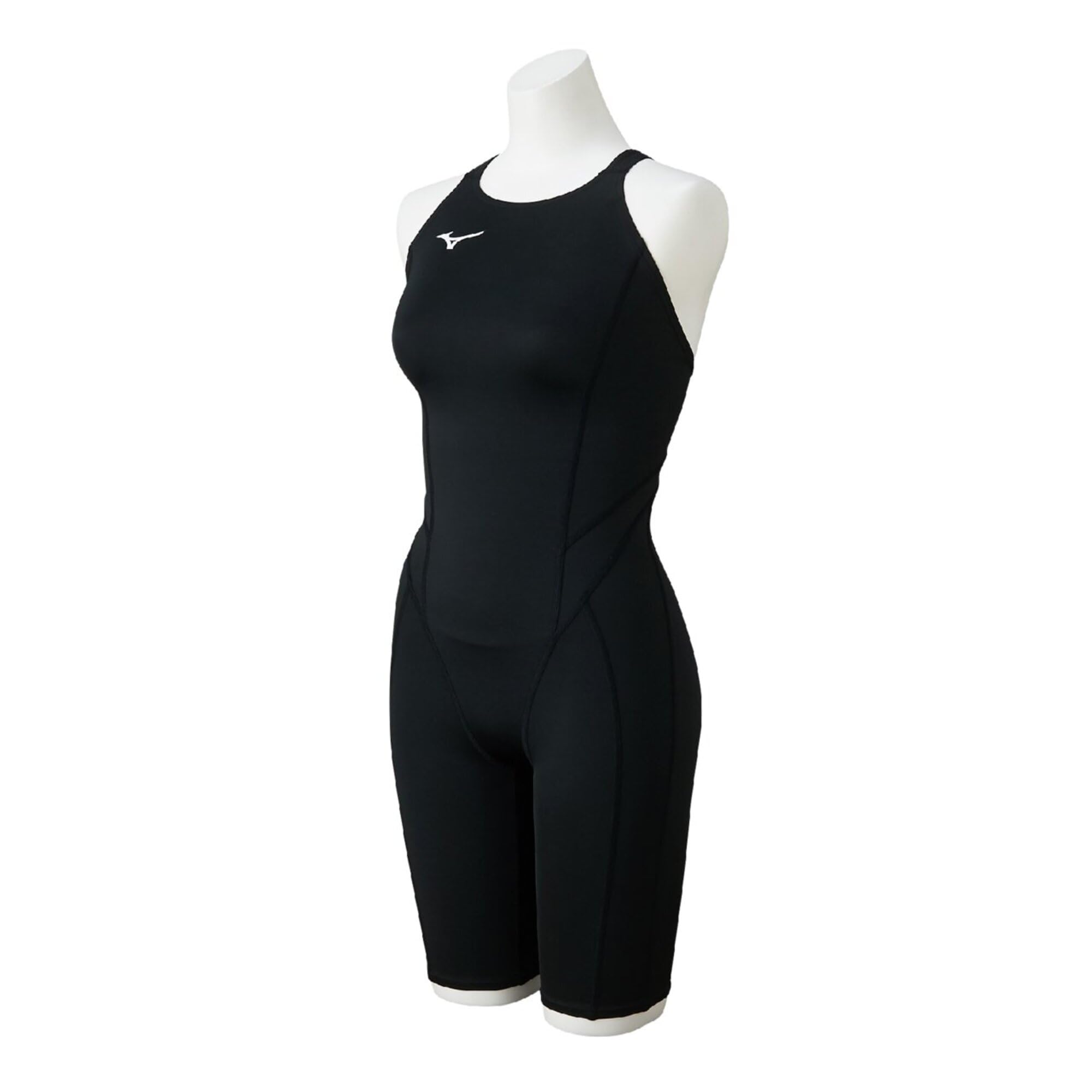 MIZUNO GX SONIC STREAM Competitive Swim Half Suit N2MGC735 Size 2XL Women s (Masters Back) 09 Black,