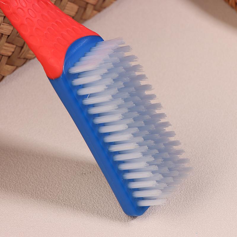 Wire Brush/Bristle Brush/Nano Silk Brush W Silicone Handle Grip For Rust Wielding Slag Dirt Paint Scrubbing With Deep Cleaning