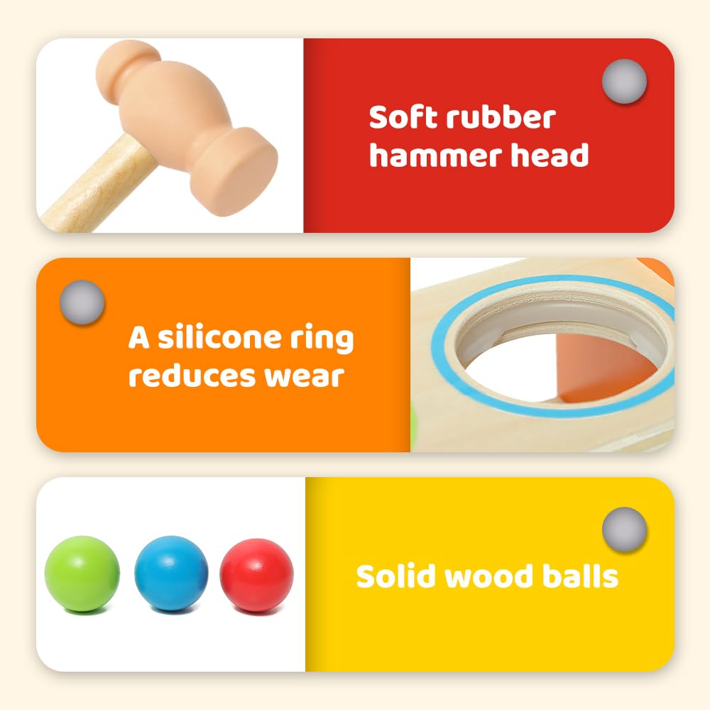 Hape Pound and Tap Bench E0305