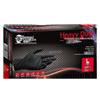 Semosi Durable Black Nitrile Gloves: Thick, Disposable, Oil-Resistant for Food, Beauty, Tattoo, Industrial, and Automotive Use.
