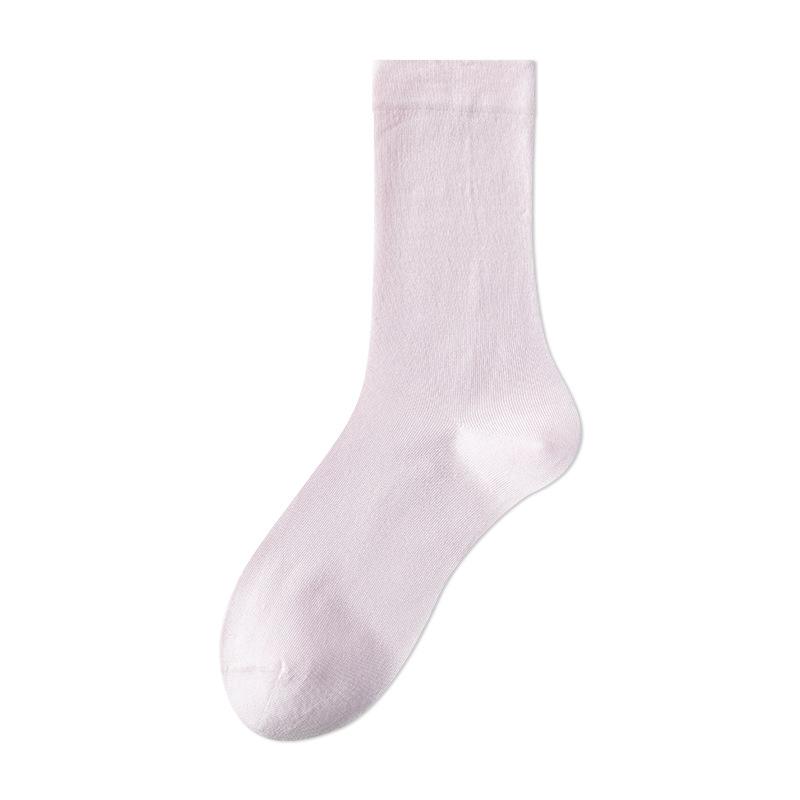 Silk Stockings for Girls, Mid-length Summer and Spring Style, Trendy Pile-up Style, Suitable for High School Girls with Long Stockings.