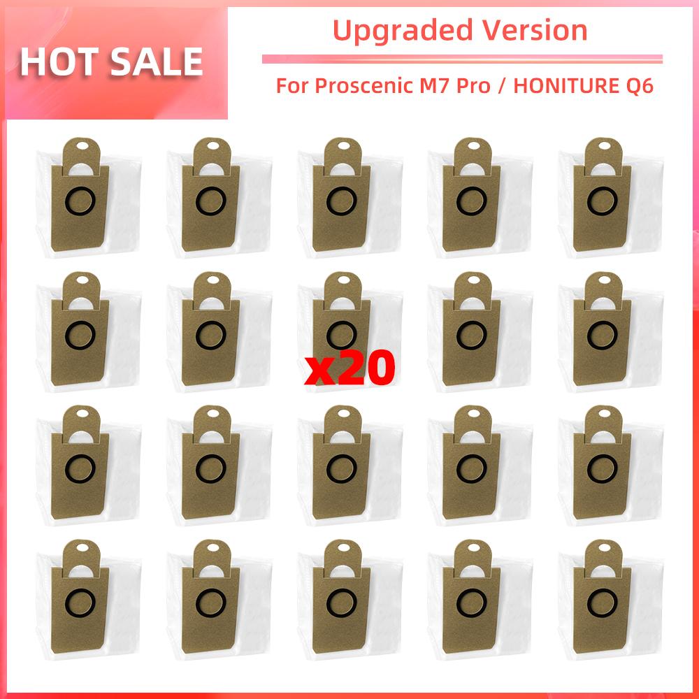 Pentru Proscenic M7 Pro / Kyvol Cybovac S31 / HONITURE Q6 / Uoni V980 Plus Piese de schimb pentru aspirator robot Perie laterală principală Mop cu filtru Hepa