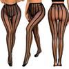Sexy Fishing Net Socks Women's Hollow Jacquard Pantyhose  High Elasticity Thin Lace Mesh Stockings