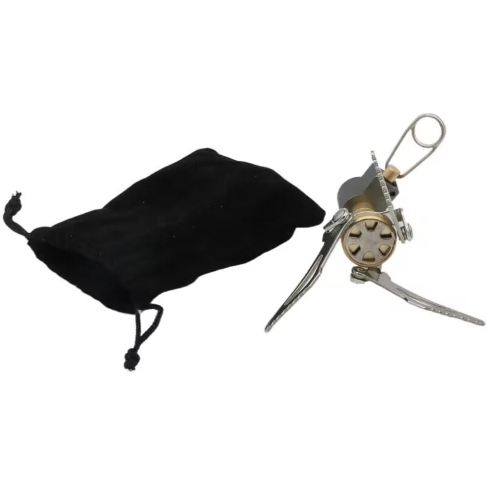 

Stainless Steel Folding Stove Head Portable Barbecue Stove Head Camping Stove Head Picnic серебряный