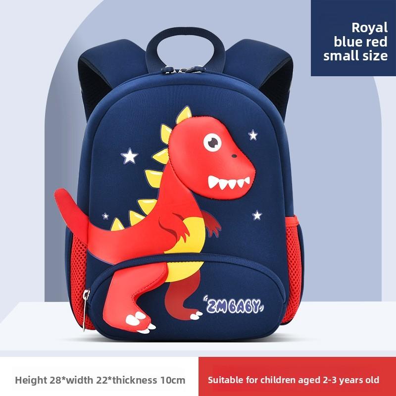 

Sesame Baby Cartoon School Backpack With Breathable Material For Children Red Small