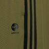 Adidas Neo Logo Striped Casual Woven Shorts Men Bottoms Dark-Olive-Green HD4715