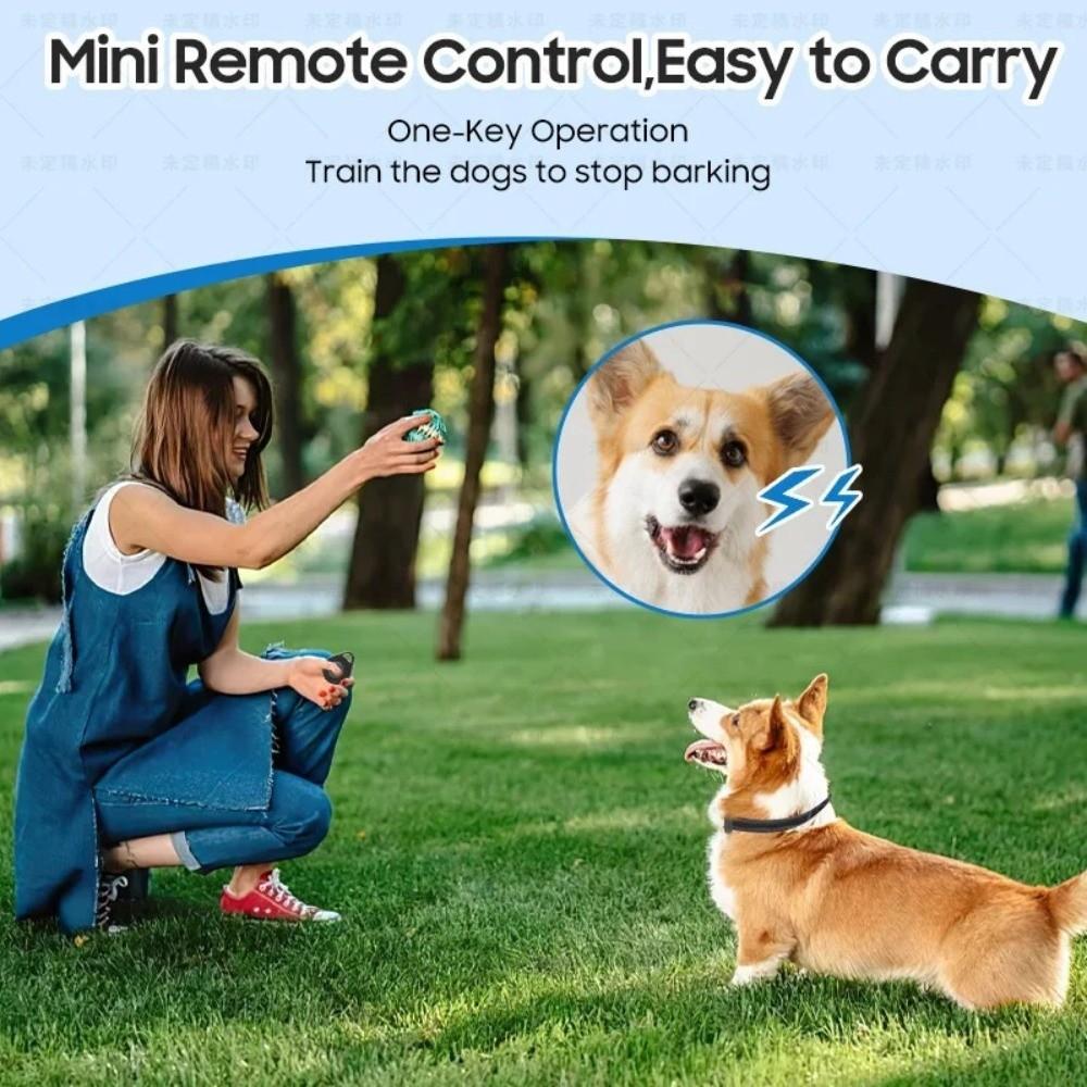 Remote Control Electric Anti Bark Collar Ultrasonic Dog Removal  For Small Medium Large Dogs