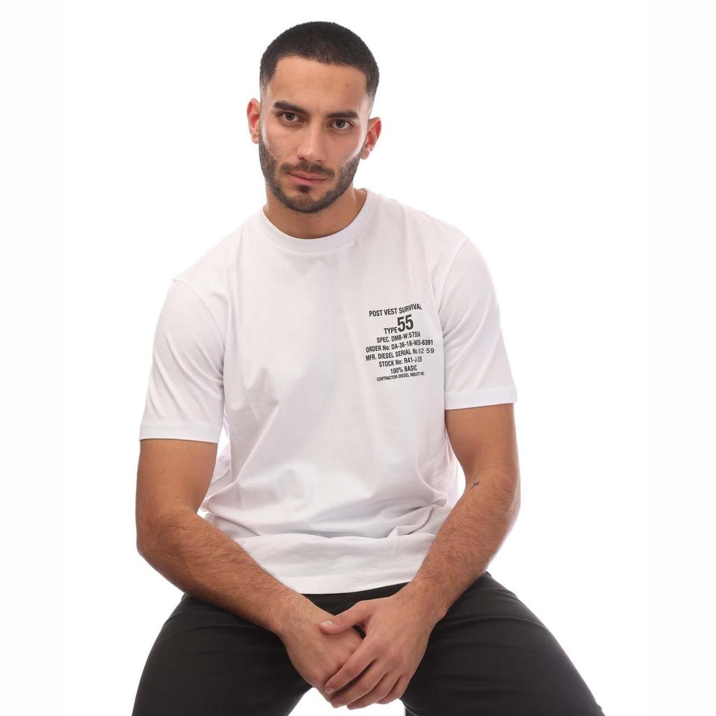 Diesel Mens Just 6-2 T-Shirt