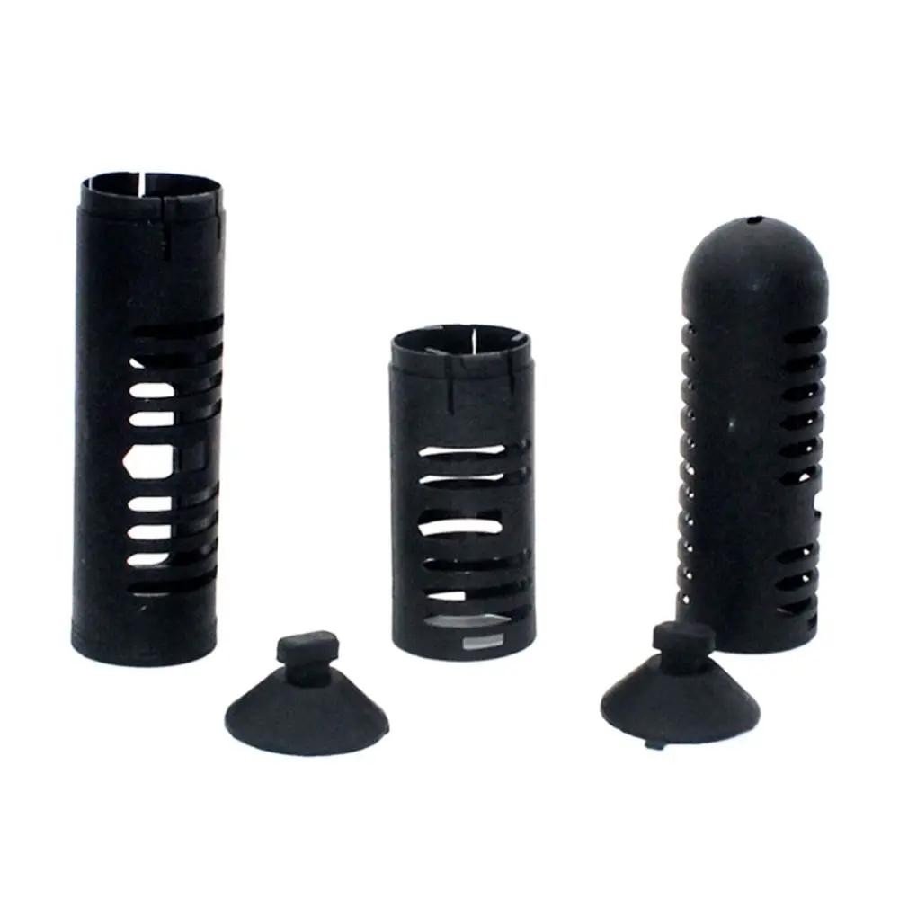 Plastic Fish Tank Heater Guard Multisection with Suction Cups Heater Protection Cover Heating Rod Protective Sleeve