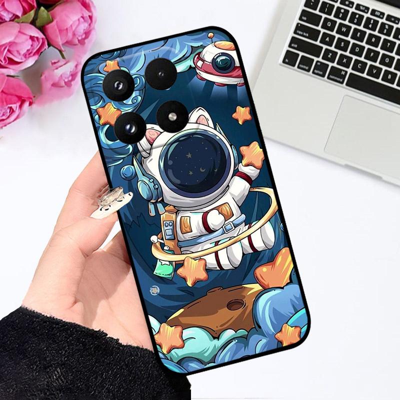 Case For Xiaomi 17 5G Phone Cover 25113PN0EC Fashion Cute Cartoon Painted Soft TPU Silicone Shell Bumper For Xiaomi Mi 17 Fundas