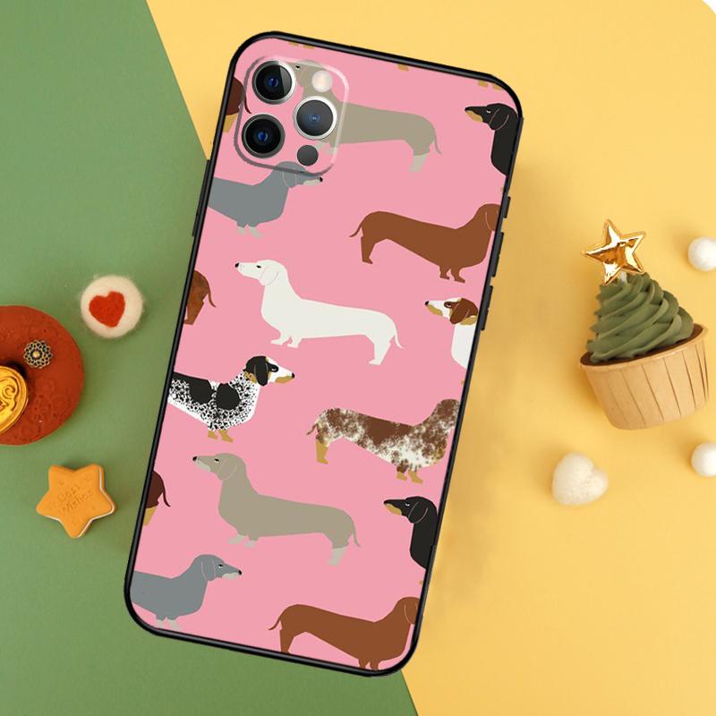 Dachshund Dackel Dog Phone Case For iPhone 17 Pro Max 17Air 16E 15 14 13 12 11 16 Pro Max Mini Shockproof Cover