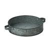 Make Old Double Handles Metal Iron Storage Trays Delicious Food Dessert Cake Photography Props Coffee Shop Bar Serving Plate