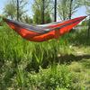 Camping Hängematte Tragbares Fallschirm-Nylon Hängebett Mit 2 Baumgurten Geeignet Für Rucksackreisen Strand Hof Und Terrasse