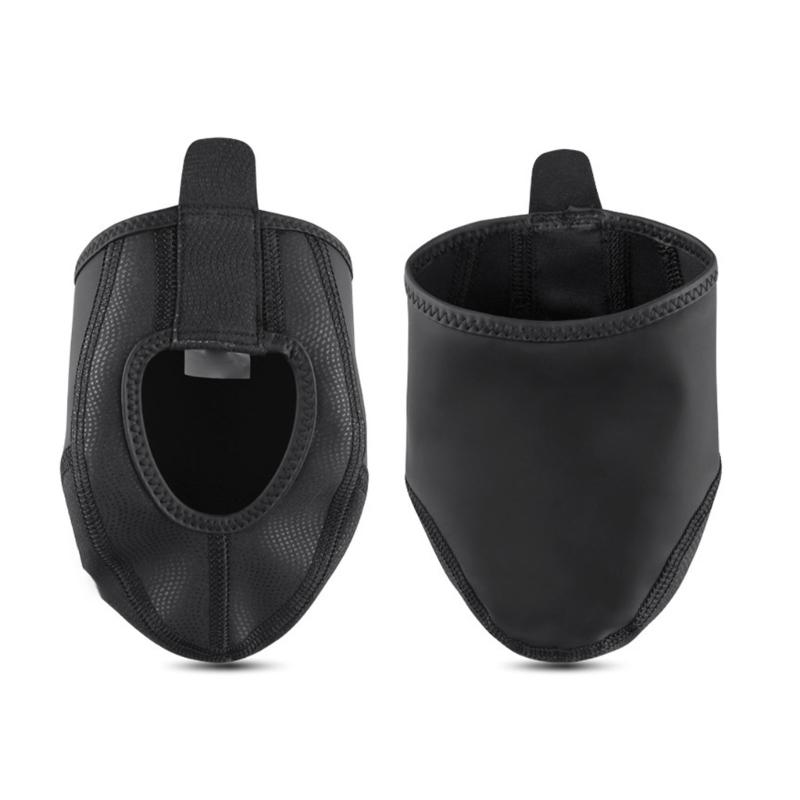 Thermal Insulated Cycling Shoe Covers Half Toe Design Windproof Anti Slip Design Suitable For Winter Bicycles Riding 2pc
