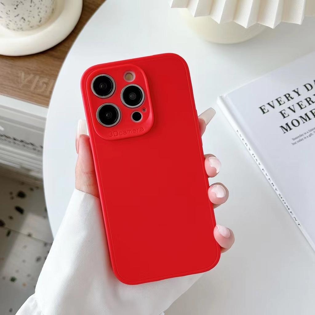 Aplicabil Pentru IPhone16Pro Silicon Mat Tpu Gaura Fină Apple 15 Pachet Complet Anti-cădere Carcasă Moale de Protecție