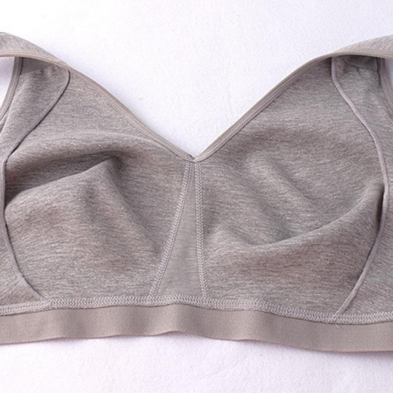 No Steel Ring Seamless Large Size Bra Full Cup Fat Girl Breathable 80B-120E Underwear