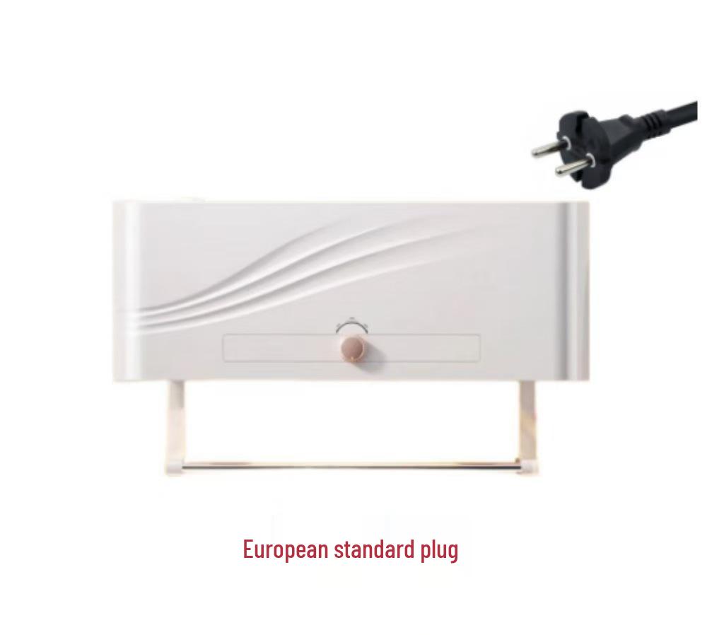 Wall-Mounted Fast Heater & Humidifier for Home and Bathroom - Dual Use for Wet & Dry