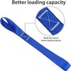 2pcs Multifunctional Hook with Trolley Lanyard for Motorcycle Endless Webbing Multifunctional Luggage Binding Belt Straps