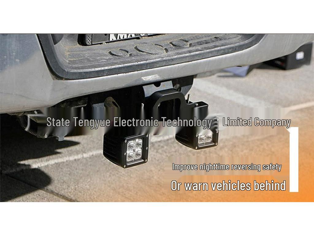 Wrangler Ford Pickup Trailer Hook Spotlight & Work Light Bracket