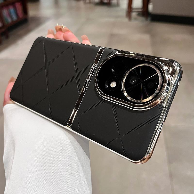 Xingmang Plain Leather Is Suitable for Huawei Nova11pro Mobile Phone Case, the New Female Nova11pro Is Simple and Advanced 11 Live.