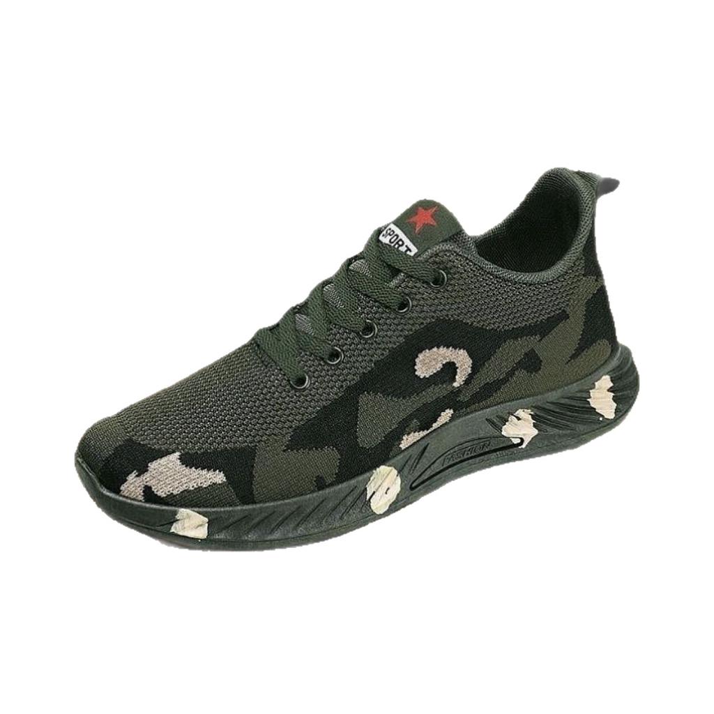 Camouflage shoes Outdoor mountaineering training shoes Student military training shoes Liberation shoes Labor protection shoes