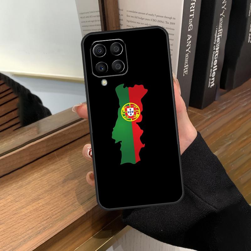 Portugal Flag Case For Samsung Galaxy M56 M16 M36 M33 M53 M13 M12 M32 M52 M20 M15 M55 M31 M14 M35 M34 M54