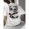 Unisexs Casual Japanese Racing Printed Tshirt for Summer Suitable for Both Unisex and Unisex Casual Tshirt