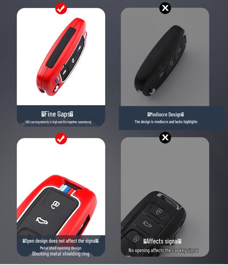 Wuling Hongguang S Key Case: Protective Shell for Car Remote, Fits Rongguang V & Zhiguang