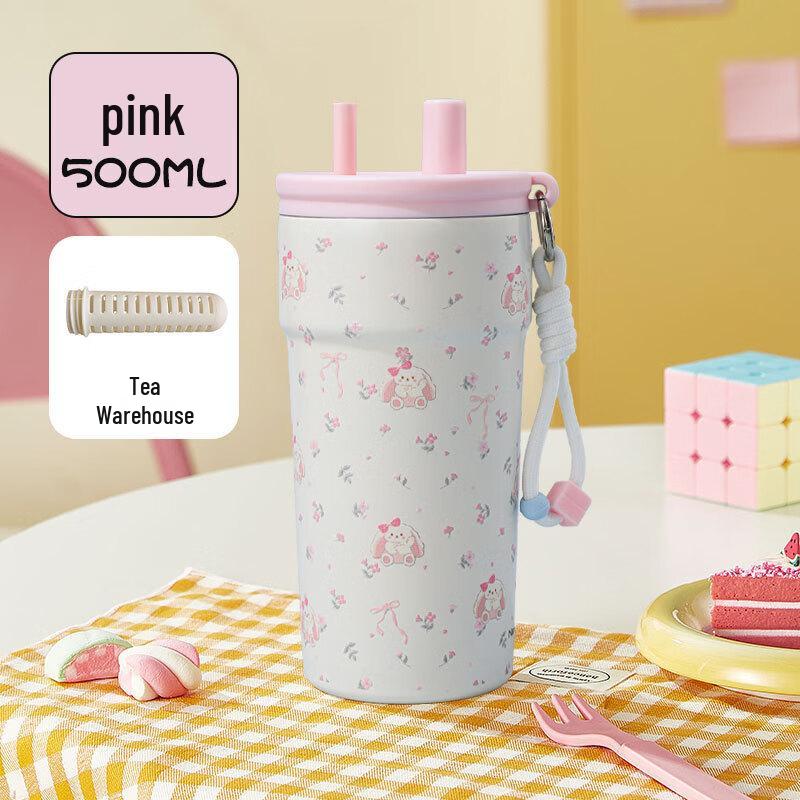Shangqi Portable Stainless Steel Insulated Straw Cup